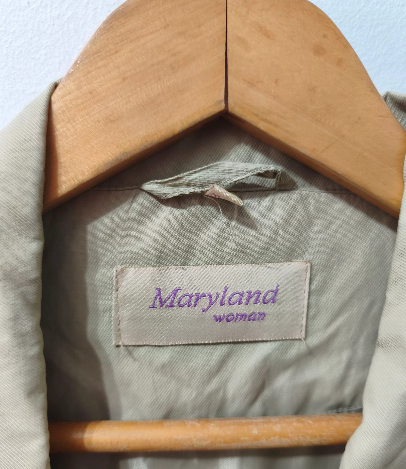Crèmekleurige Maryland damesjas maat XL – photo 4